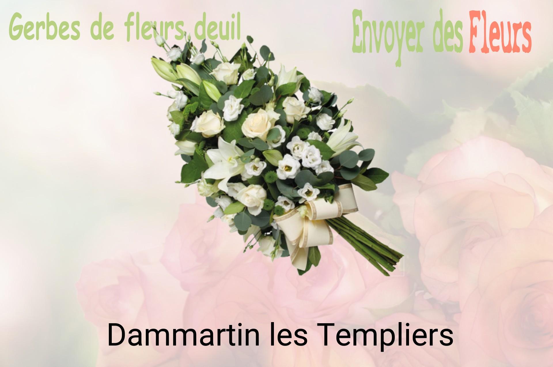 Gerbe de fleurs de deuil livrée à Dammartin-les-Templiers